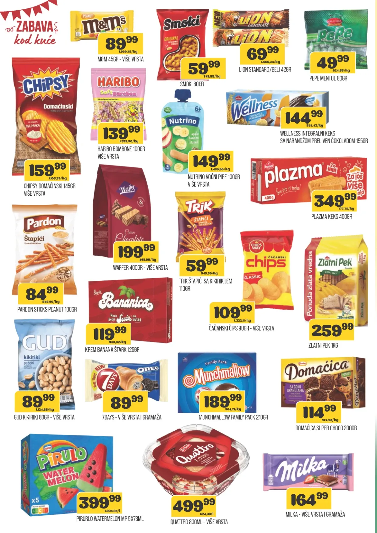 DTL Viva katalog strana 8 sa proizvodima po akcijskim cenama