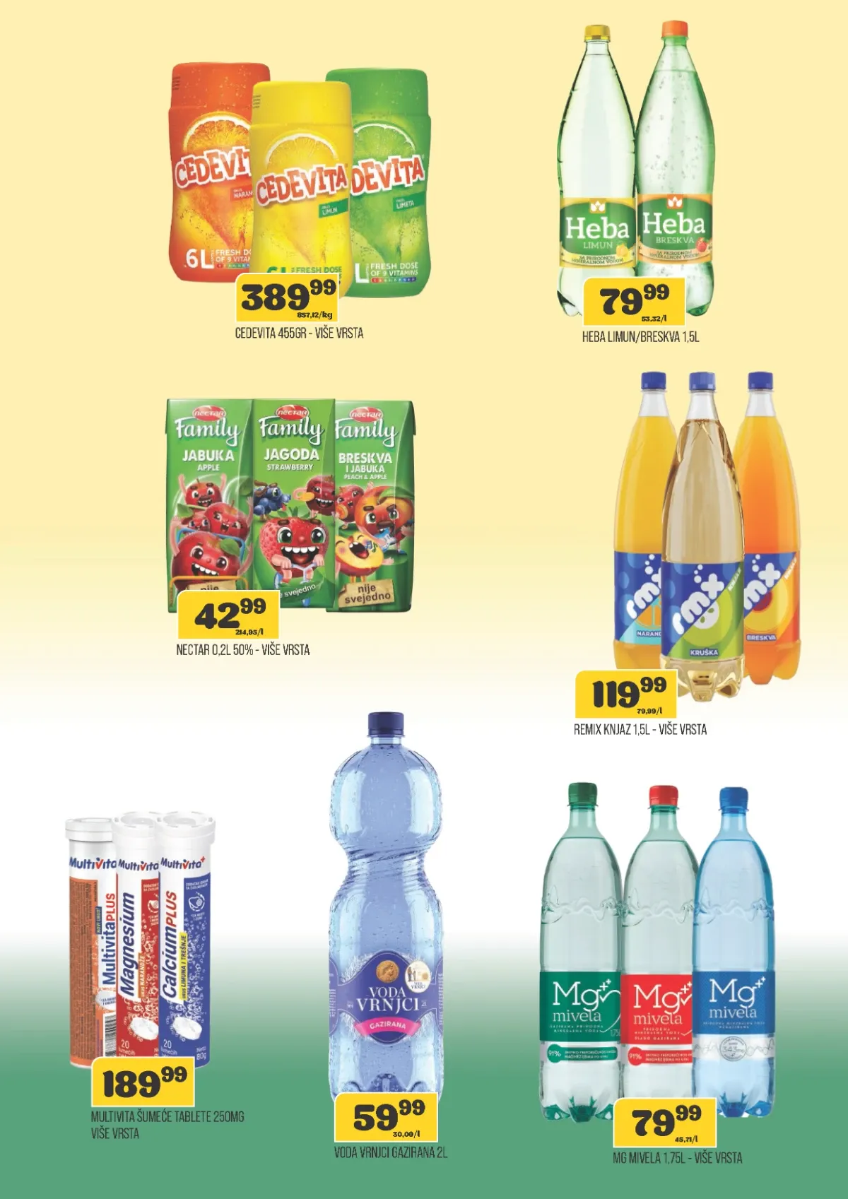 DTL Viva katalog strana 9 sa proizvodima po akcijskim cenama