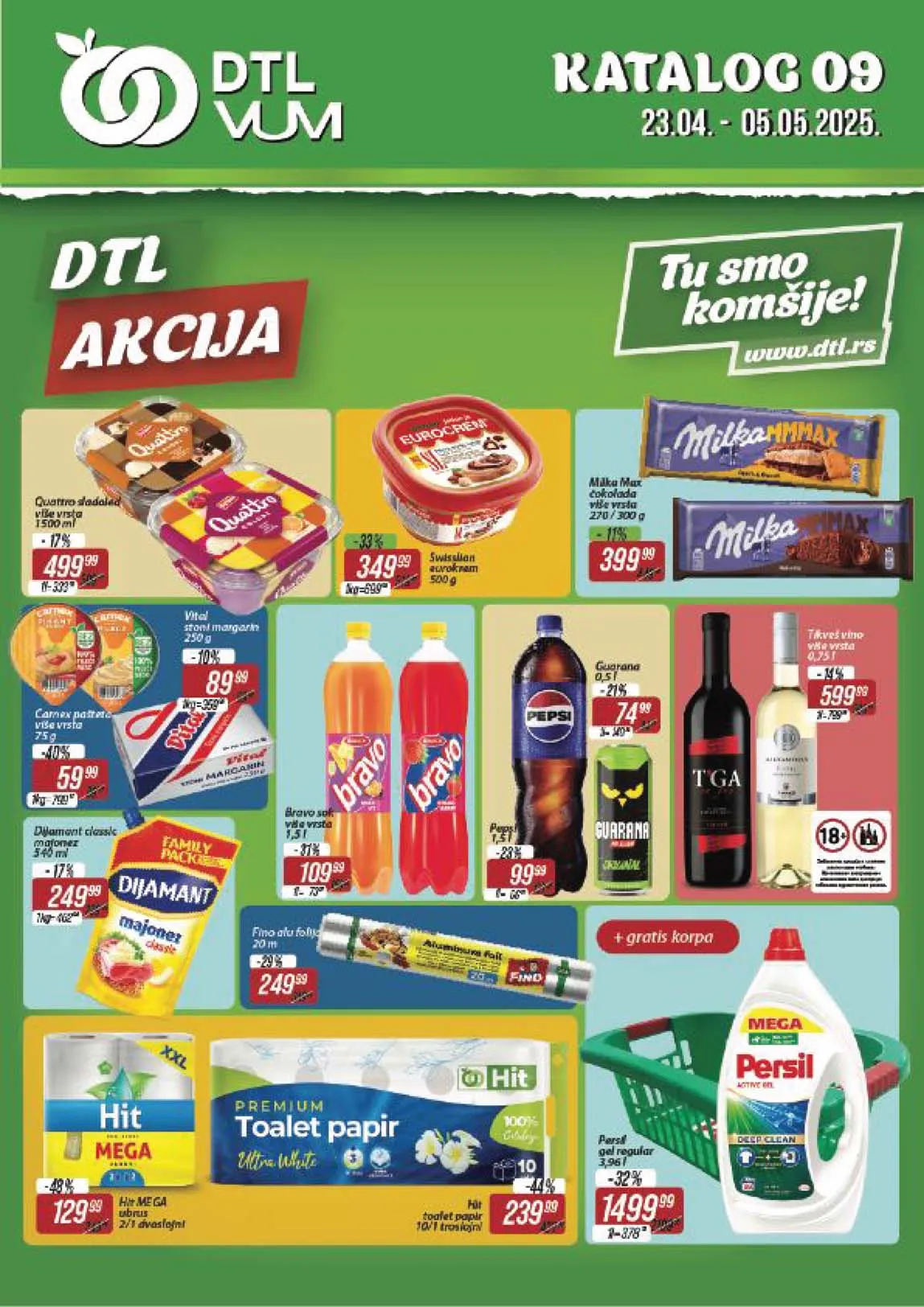 VUM katalozi sniženja
