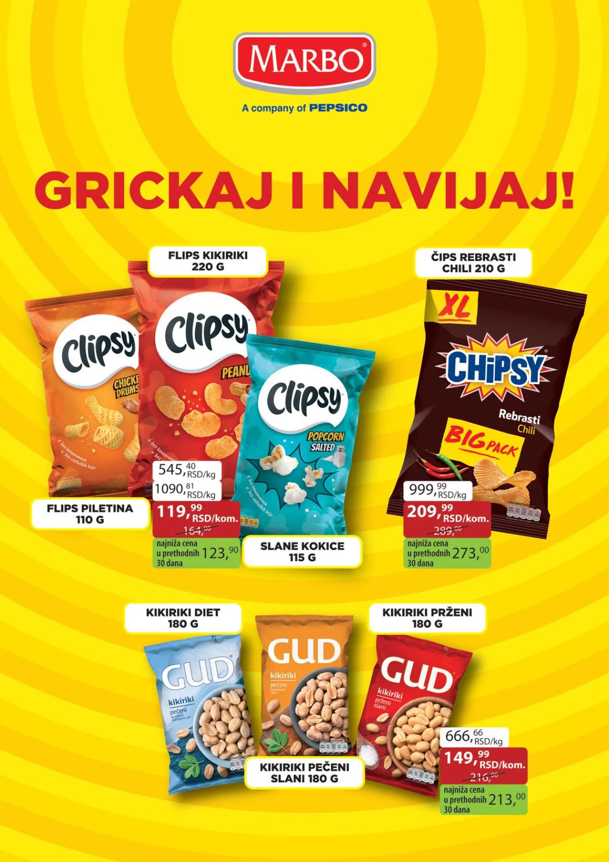 DTL Zlatan Trag katalog strana 3 – grickalice, čips, flips i kikiriki po akcijskim cenama