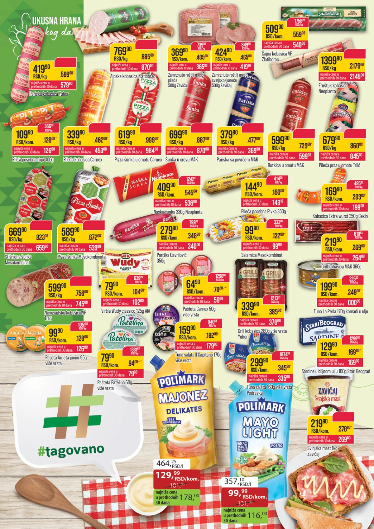 DTL Zlatan Trag katalog strana 6 – kobasice, šunke, paštete i delikates proizvodi