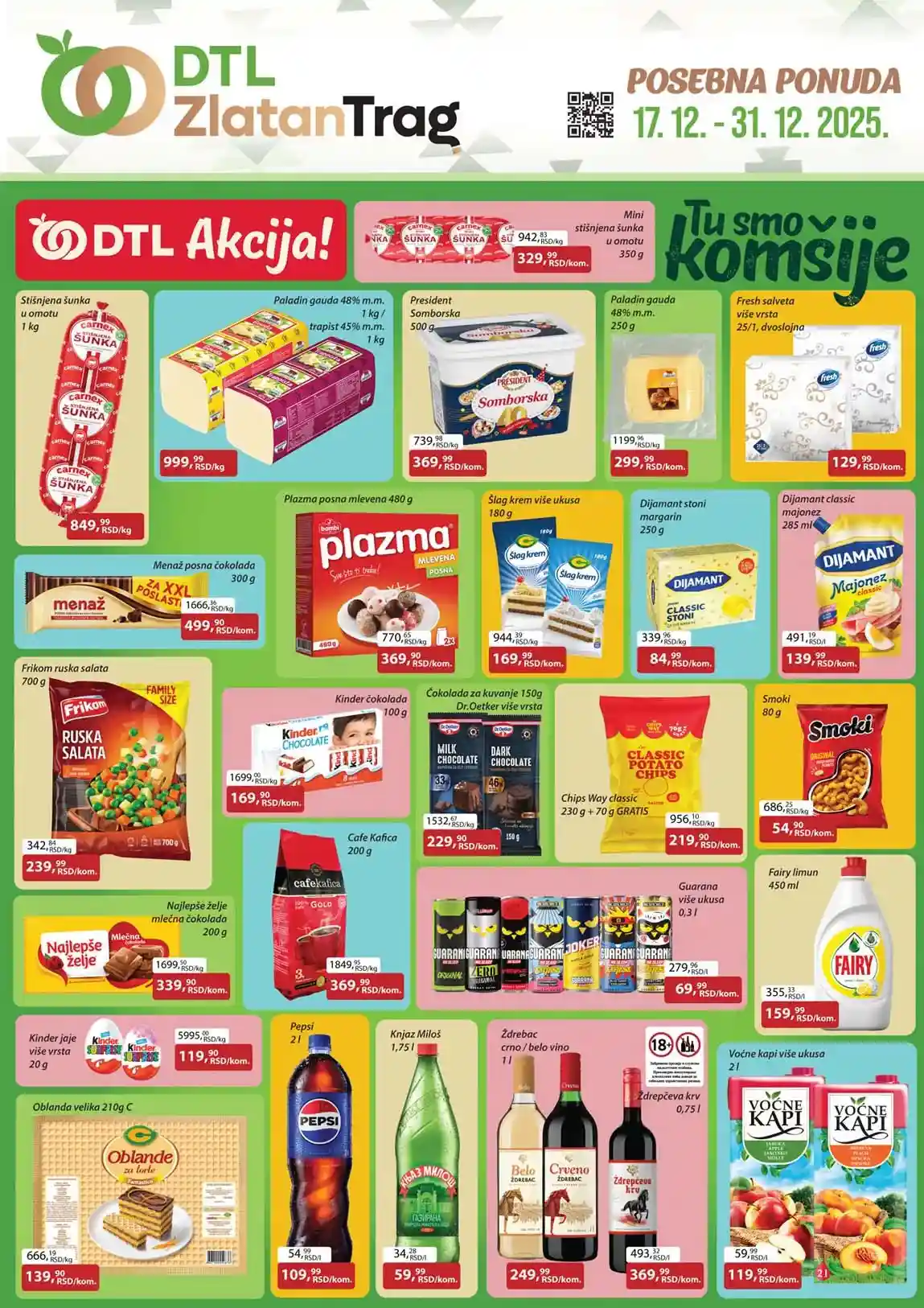 Zlatan trag akcija kataloška ponuda sniženja