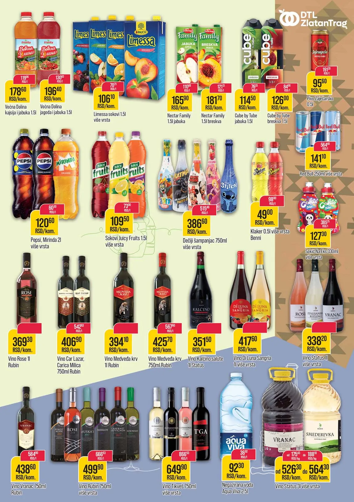 Zlatan trag akcija kataloška ponuda sniženja