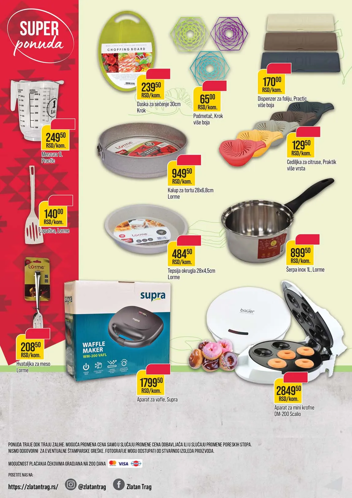Katalog Zlatan akcija popusti i sniženja Zlatan trag akcija kataloška ponuda sniženja