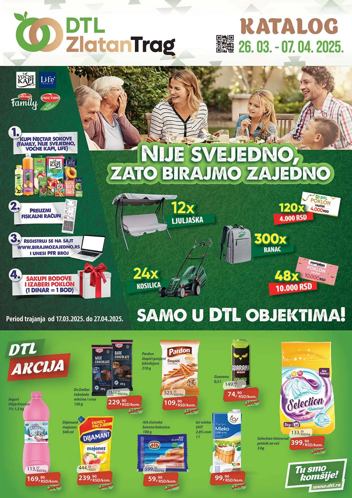 Zlatan trag Katalog sniženja do 07.04.2025 