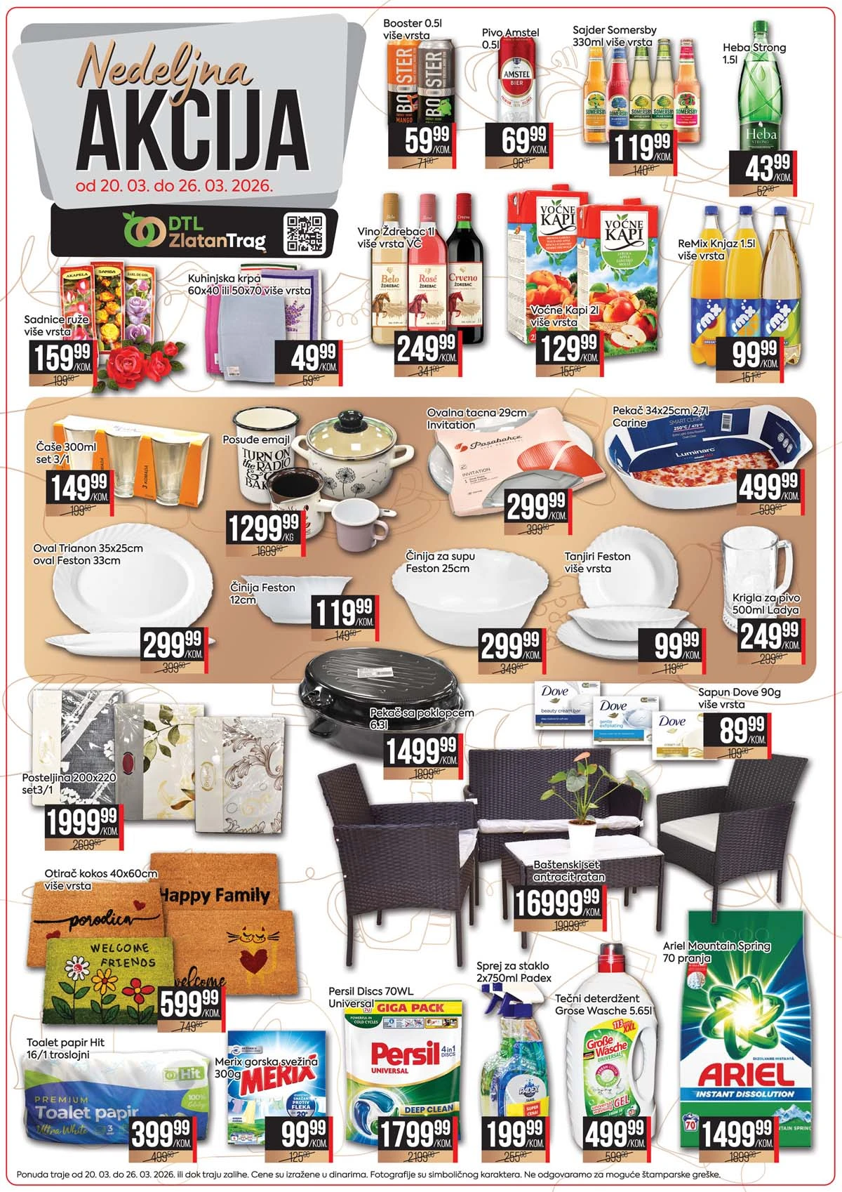 Zlatan trag akcija  specijalna ponuda sniženja