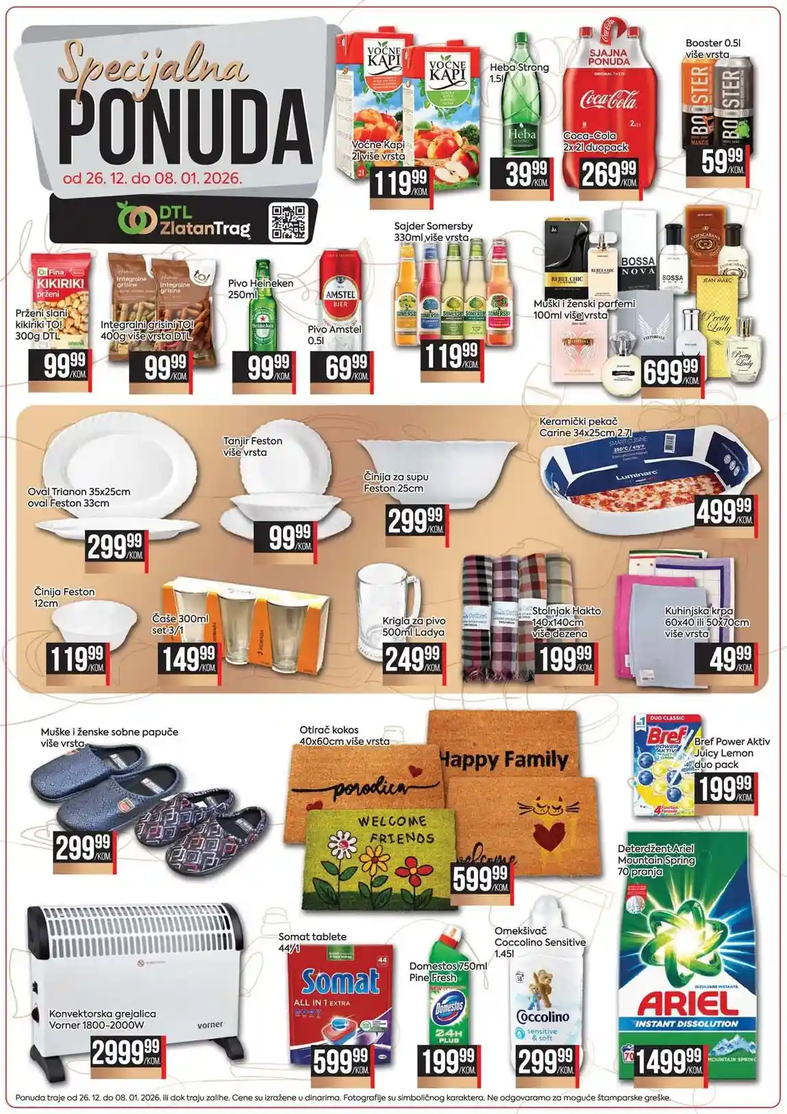 Zlatan trag akcija  specijalna ponuda sniženja