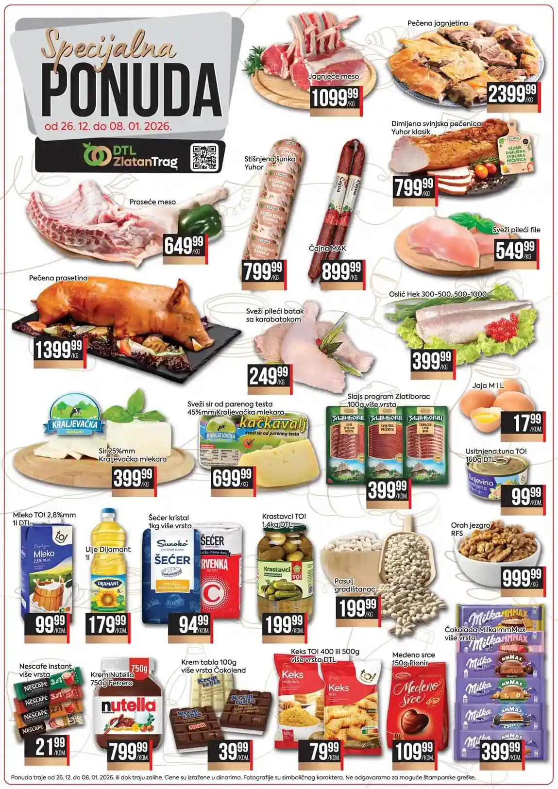 Zlatan trag akcija  specijalna ponuda sniženja