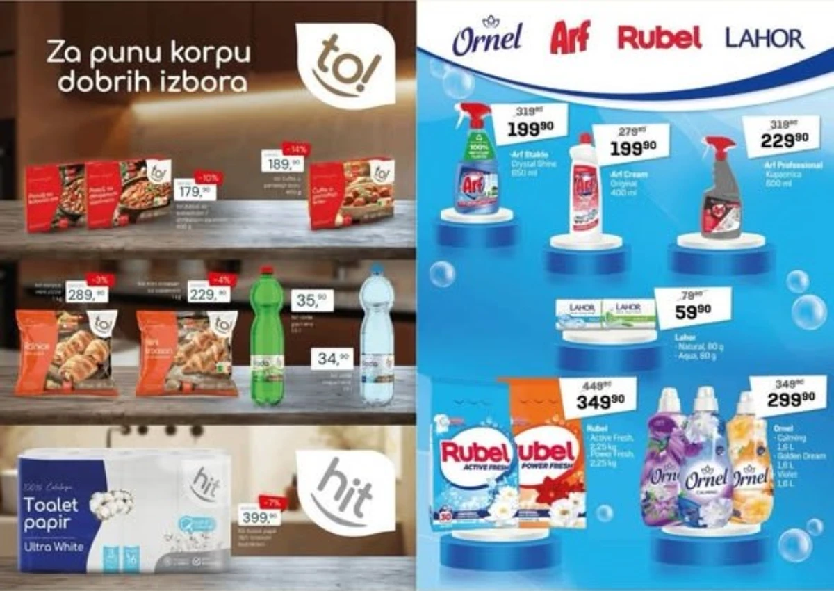 Žuti Market nova akcija i katalog sniženja do 18. maja 2026 – Strana 2  - prehrana po sniženim cenama u Srbiji