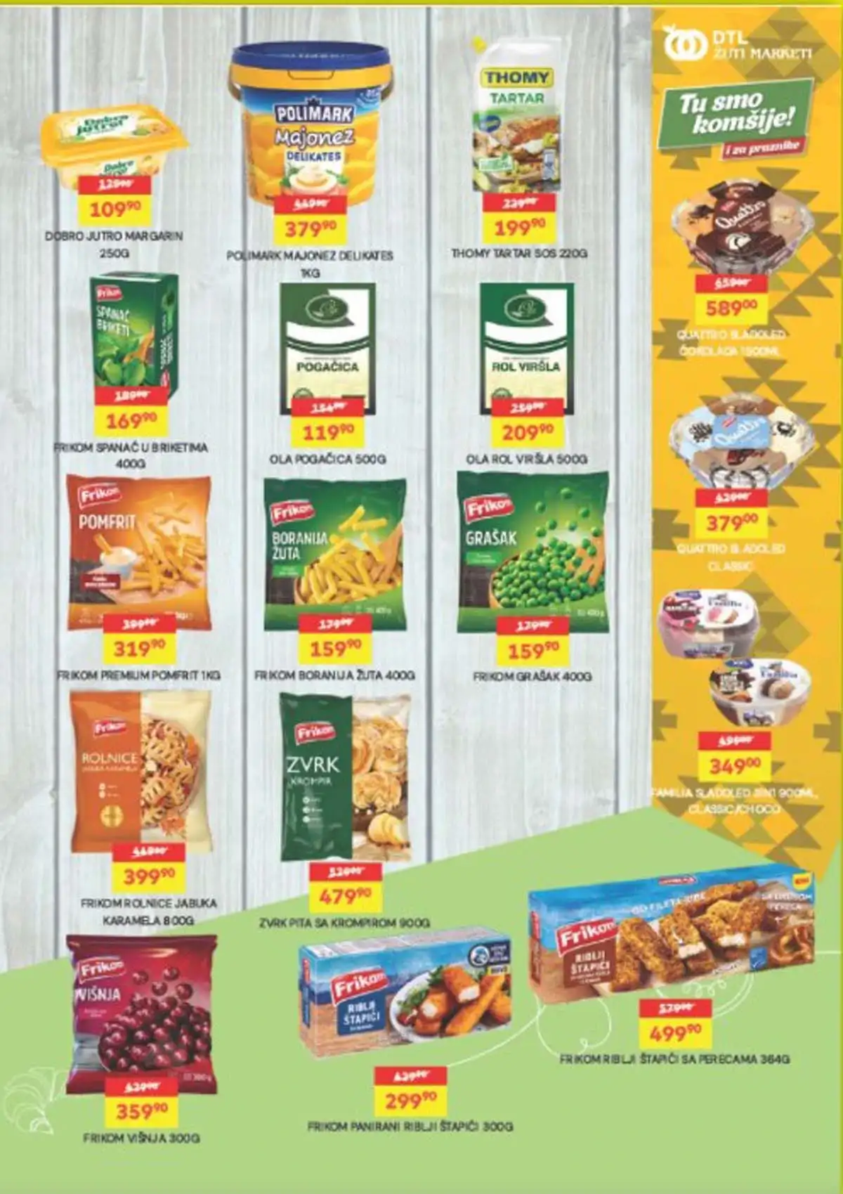 Žuti Market nova akcija i katalog sniženja do 20. aprila 2026 – Strana  5 - prehrana po sniženim cenama u Srbiji