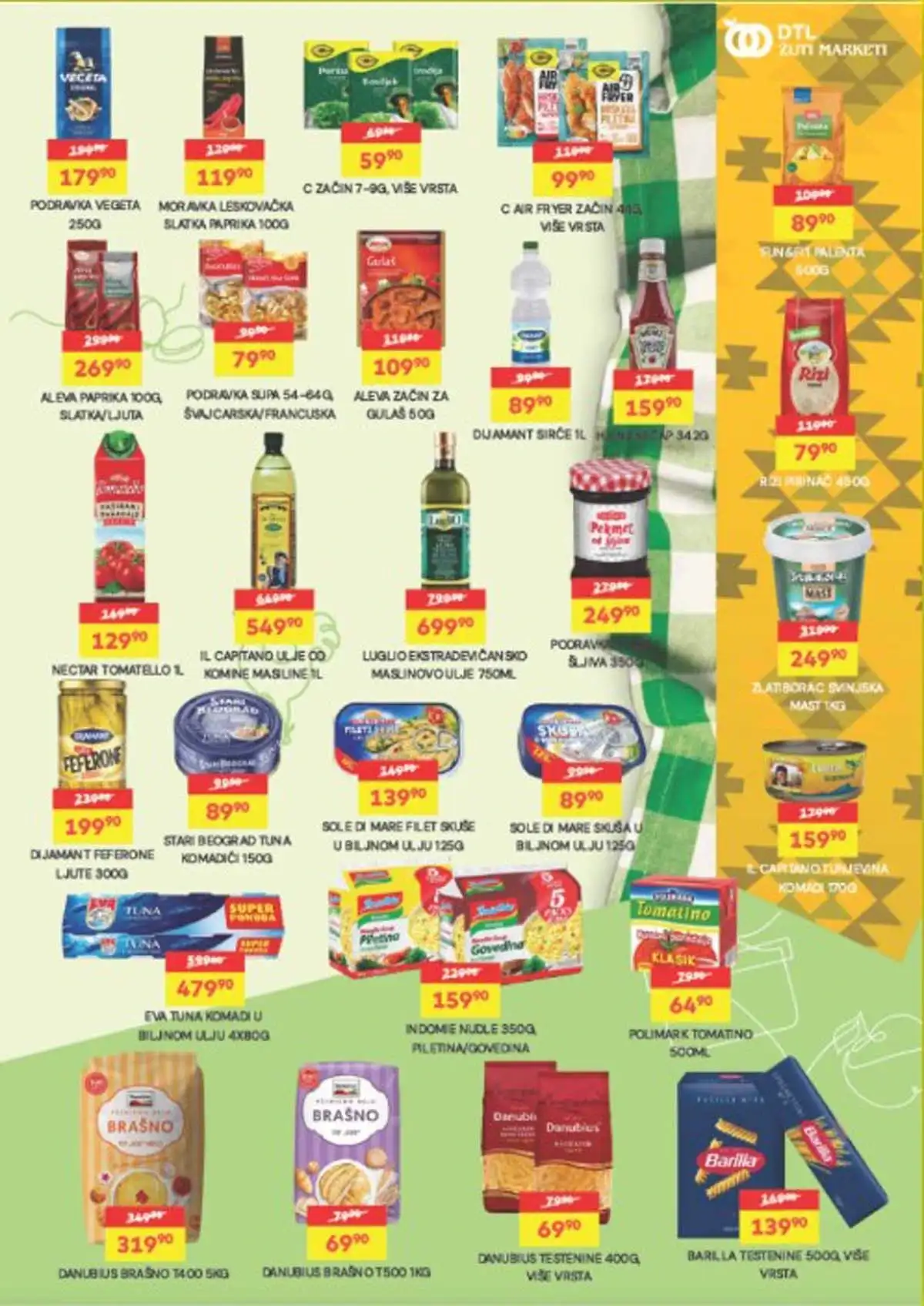 Žuti Market nova akcija i katalog sniženja do 20. aprila 2026 – Strana  7 - prehrana po sniženim cenama u Srbiji