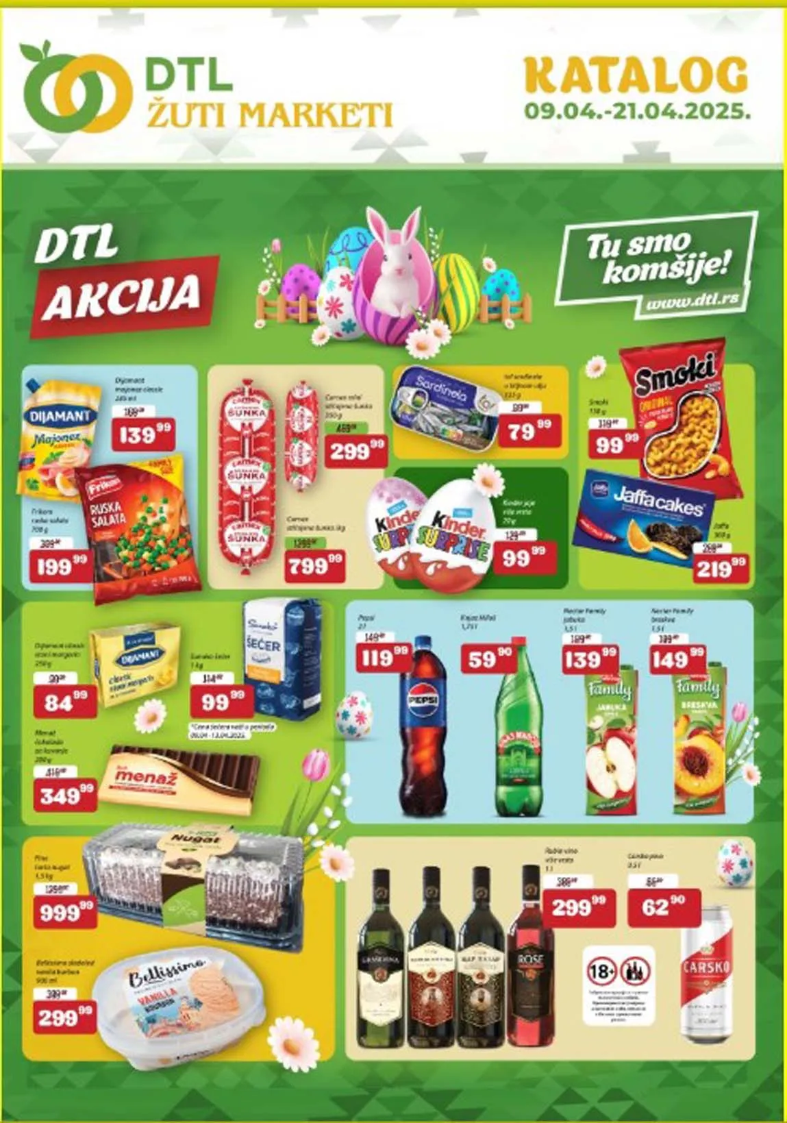 Zuti market kataloška ponuda