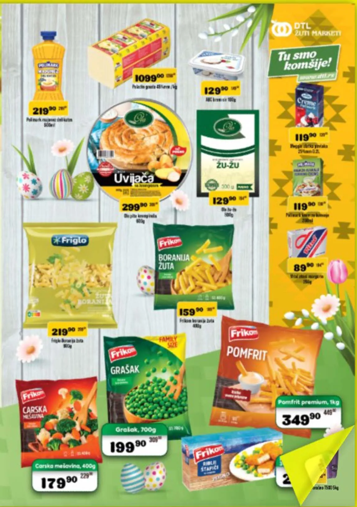 Zuti market kataloška ponuda