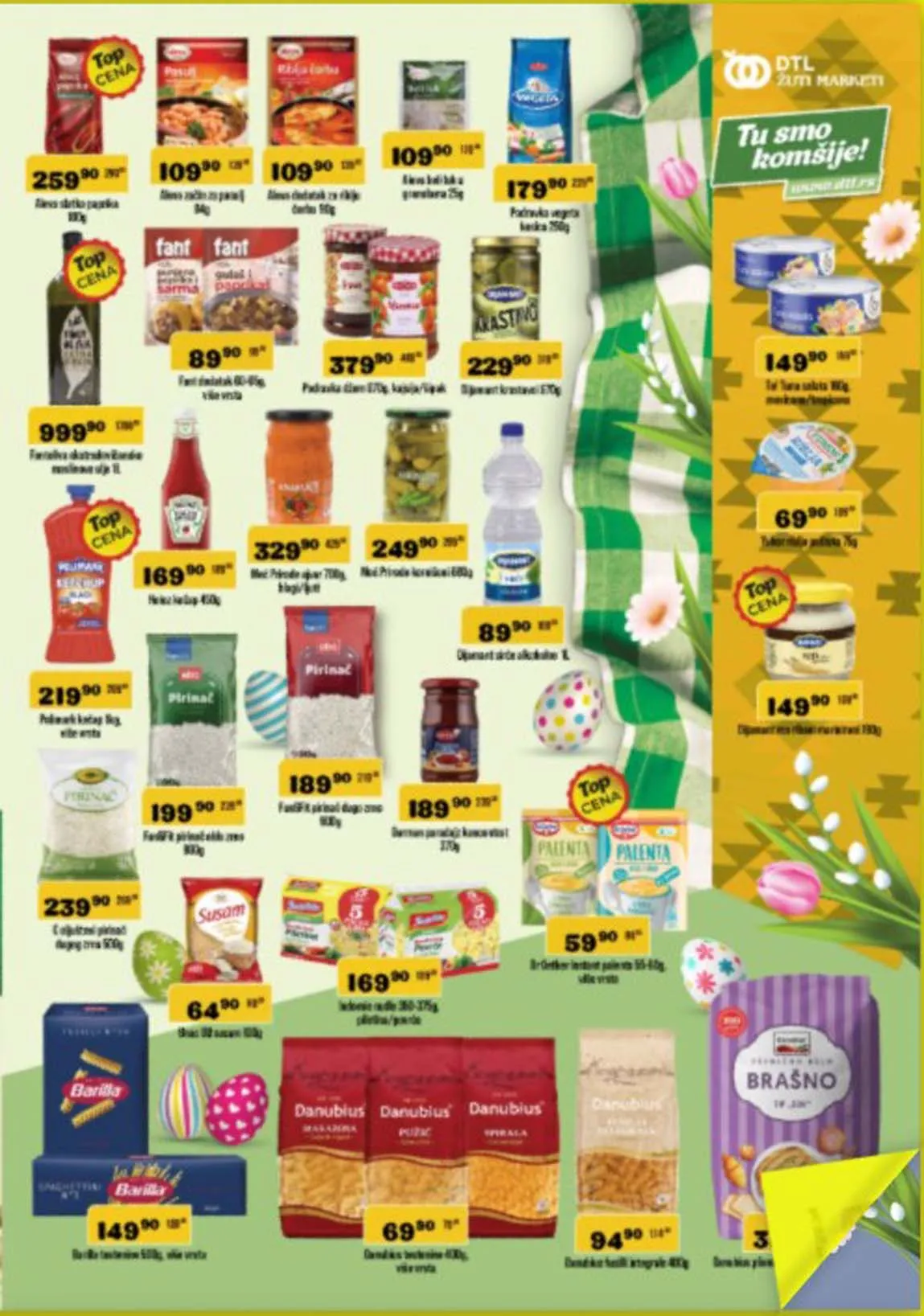 Zuti market kataloška ponuda