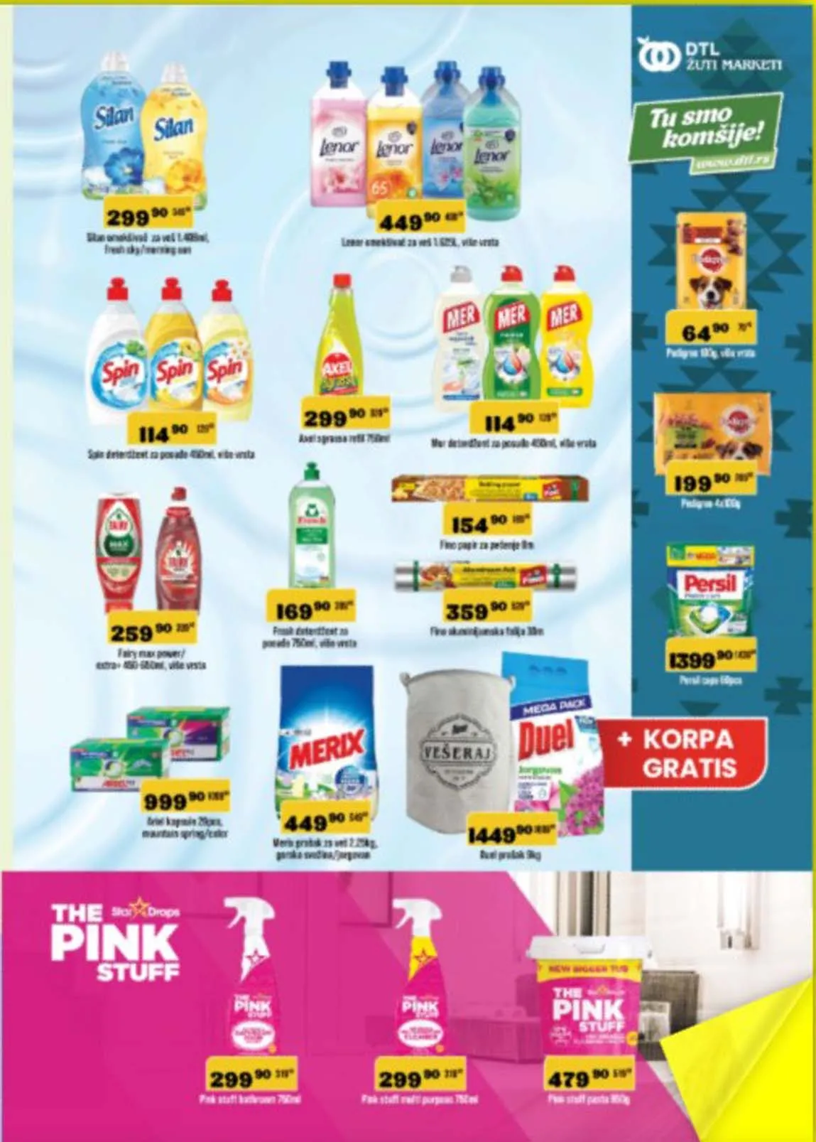 Zuti market kataloška ponuda