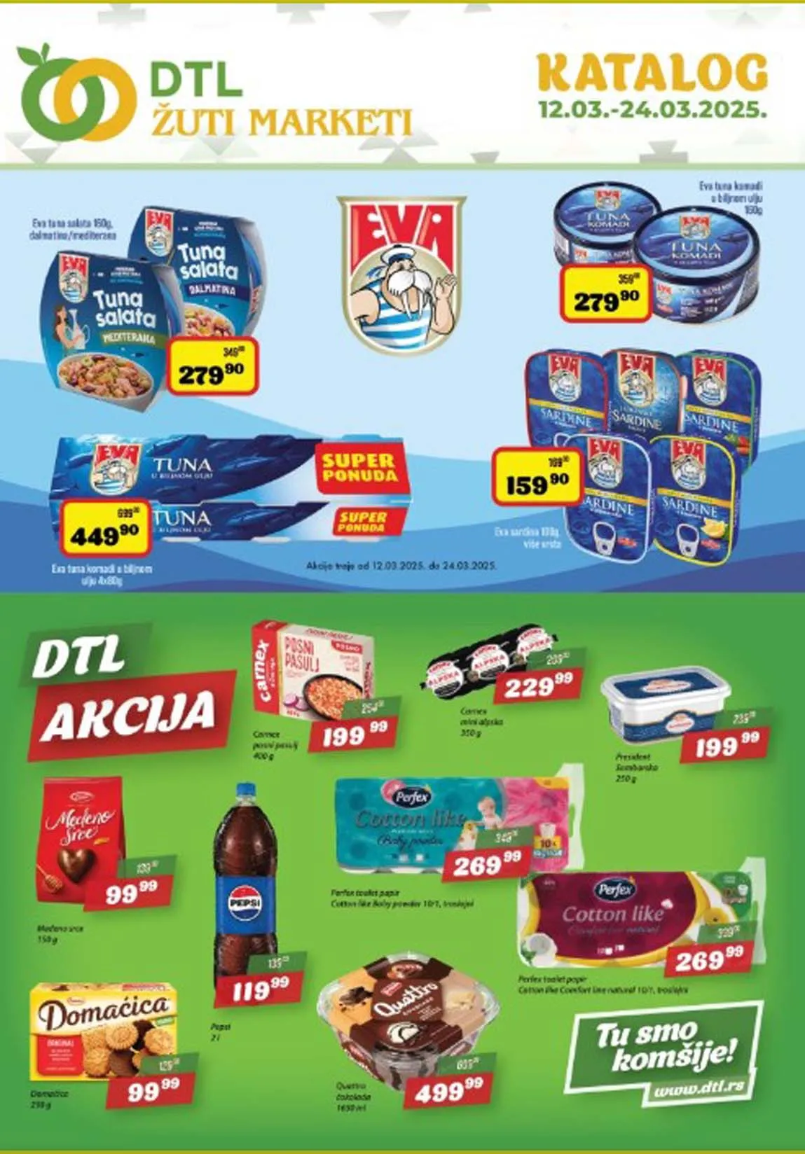 Zuti market kataloška ponuda