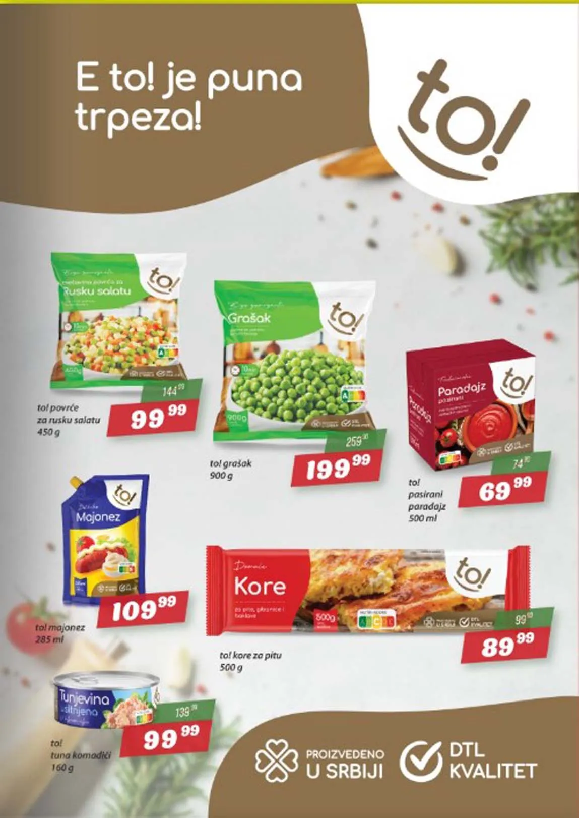 Zuti market kataloška ponuda