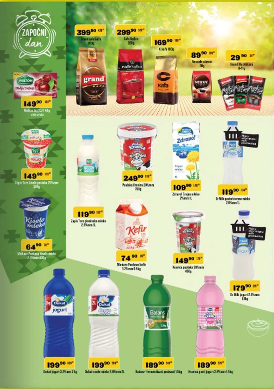 Zuti market kataloška ponuda