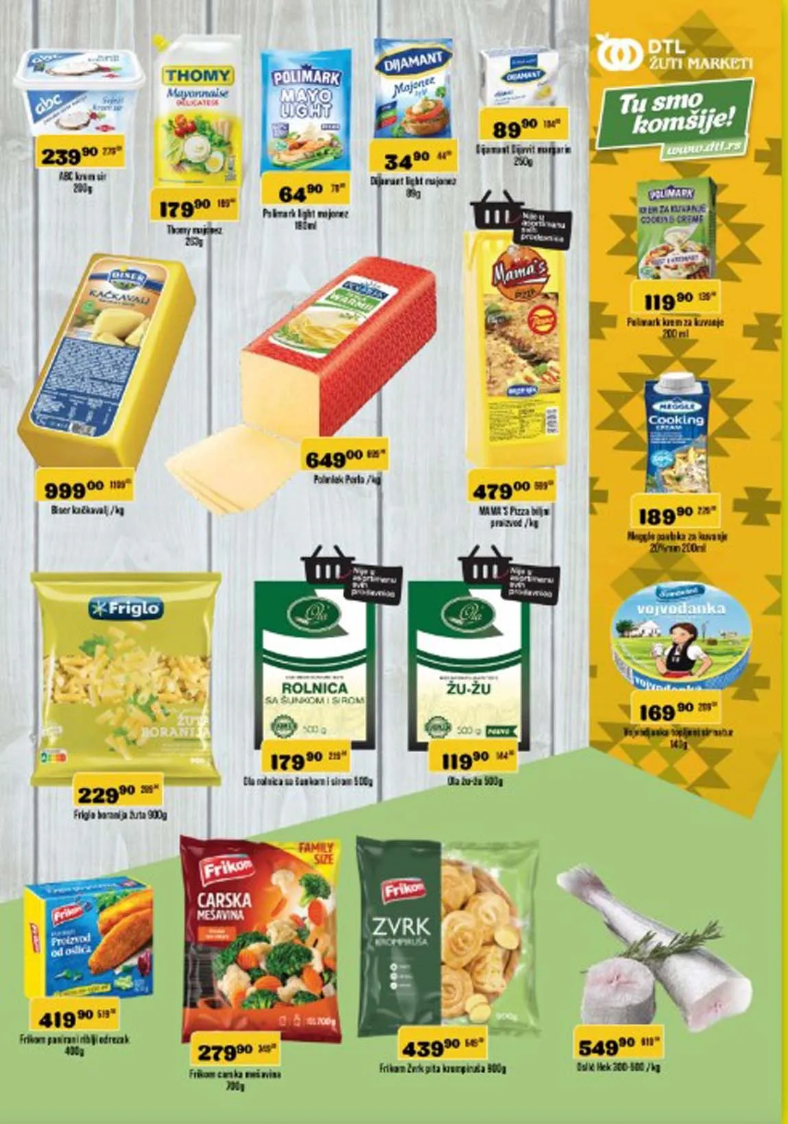 Zuti market kataloška ponuda