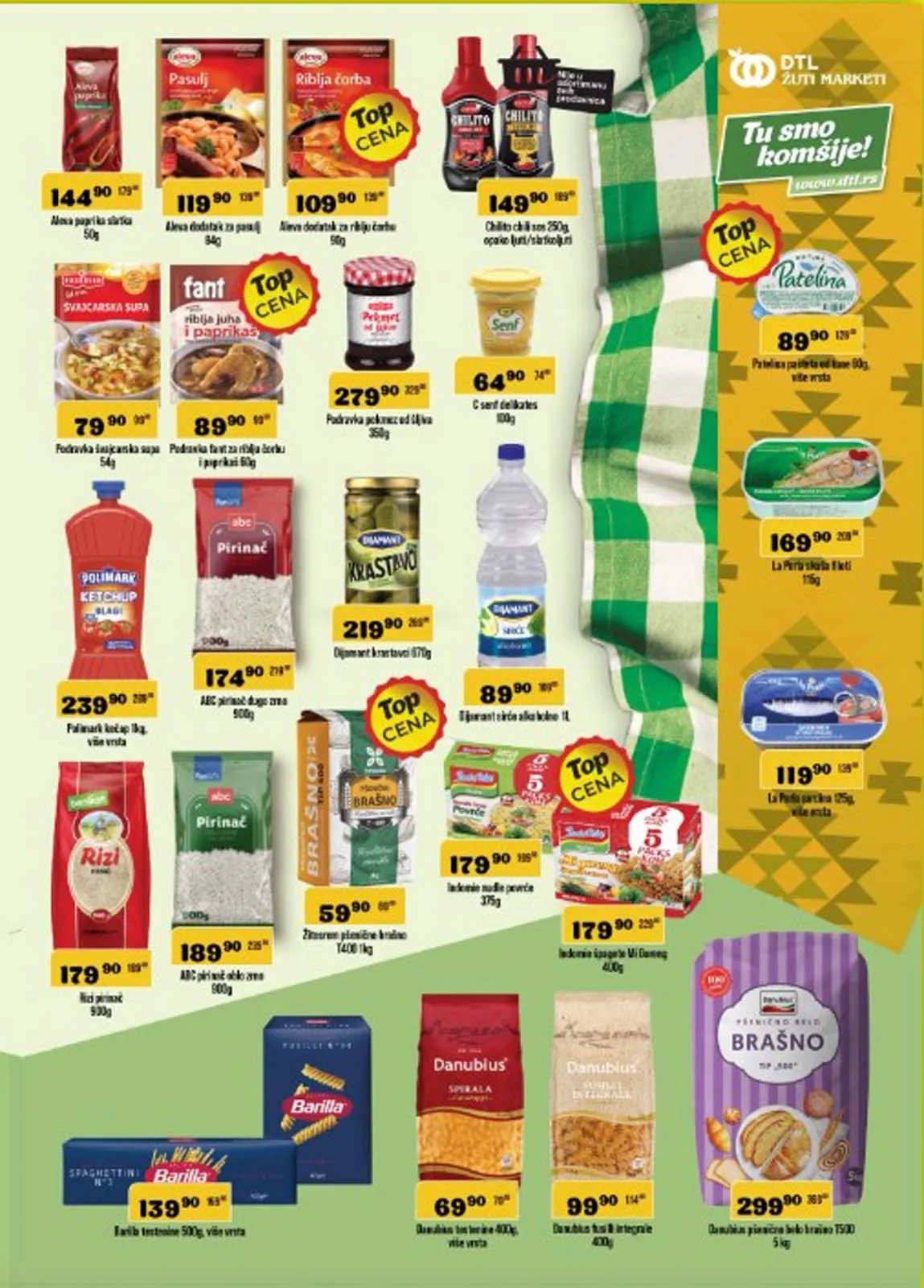 Zuti market kataloška ponuda