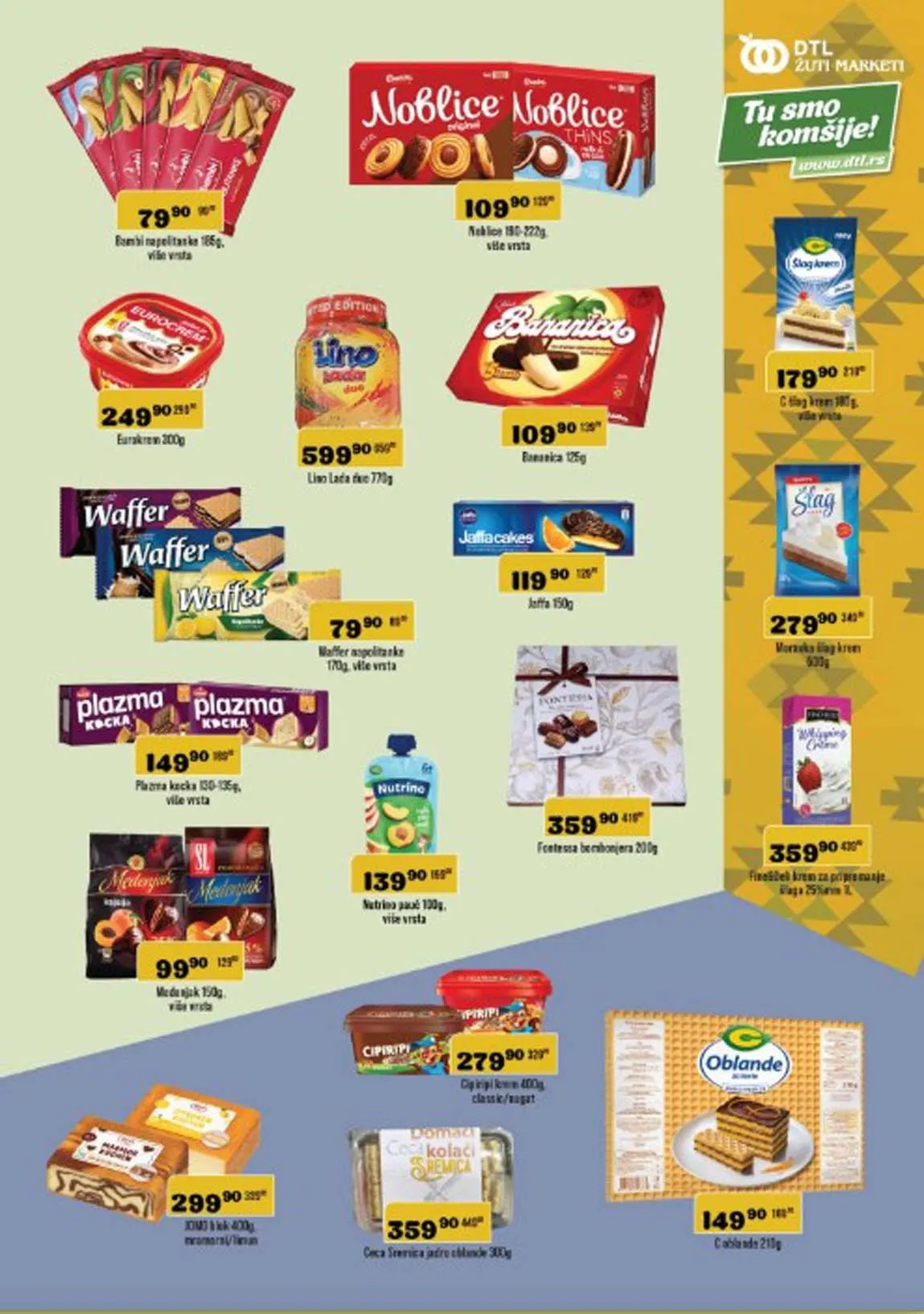 Zuti market kataloška ponuda