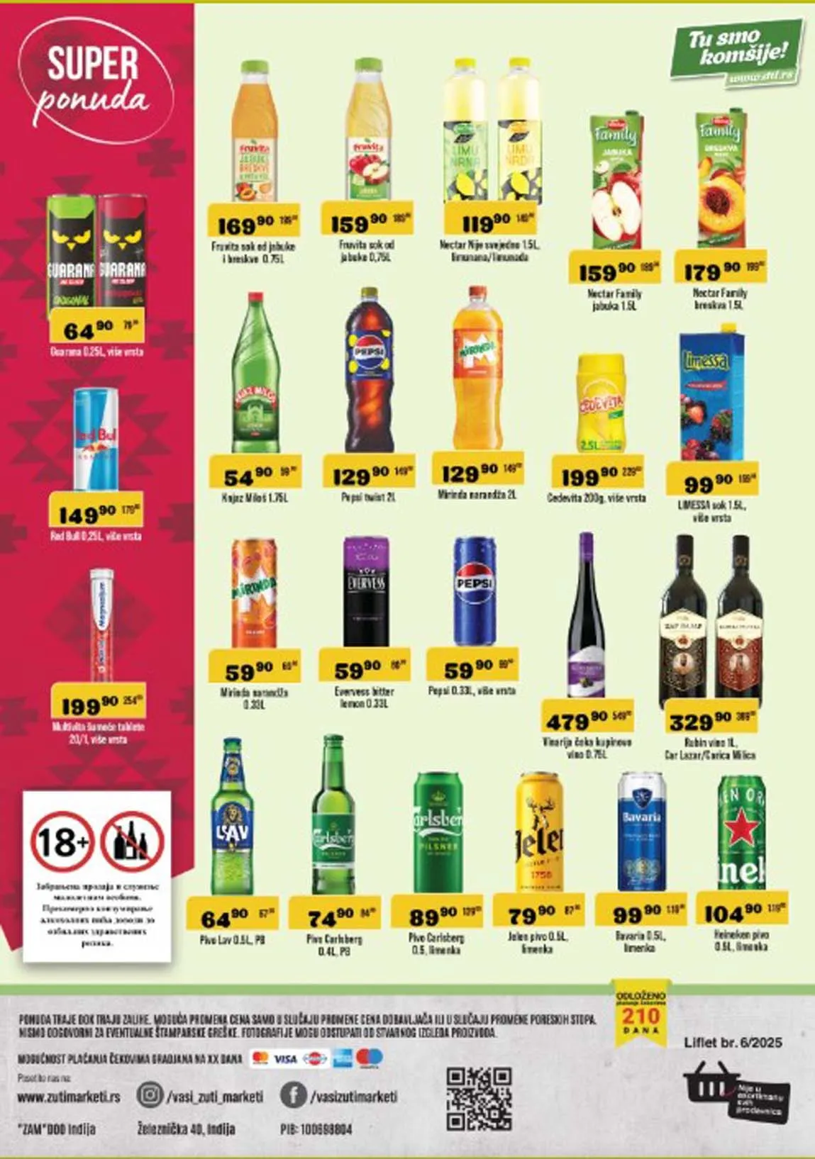 Zuti market kataloška ponuda