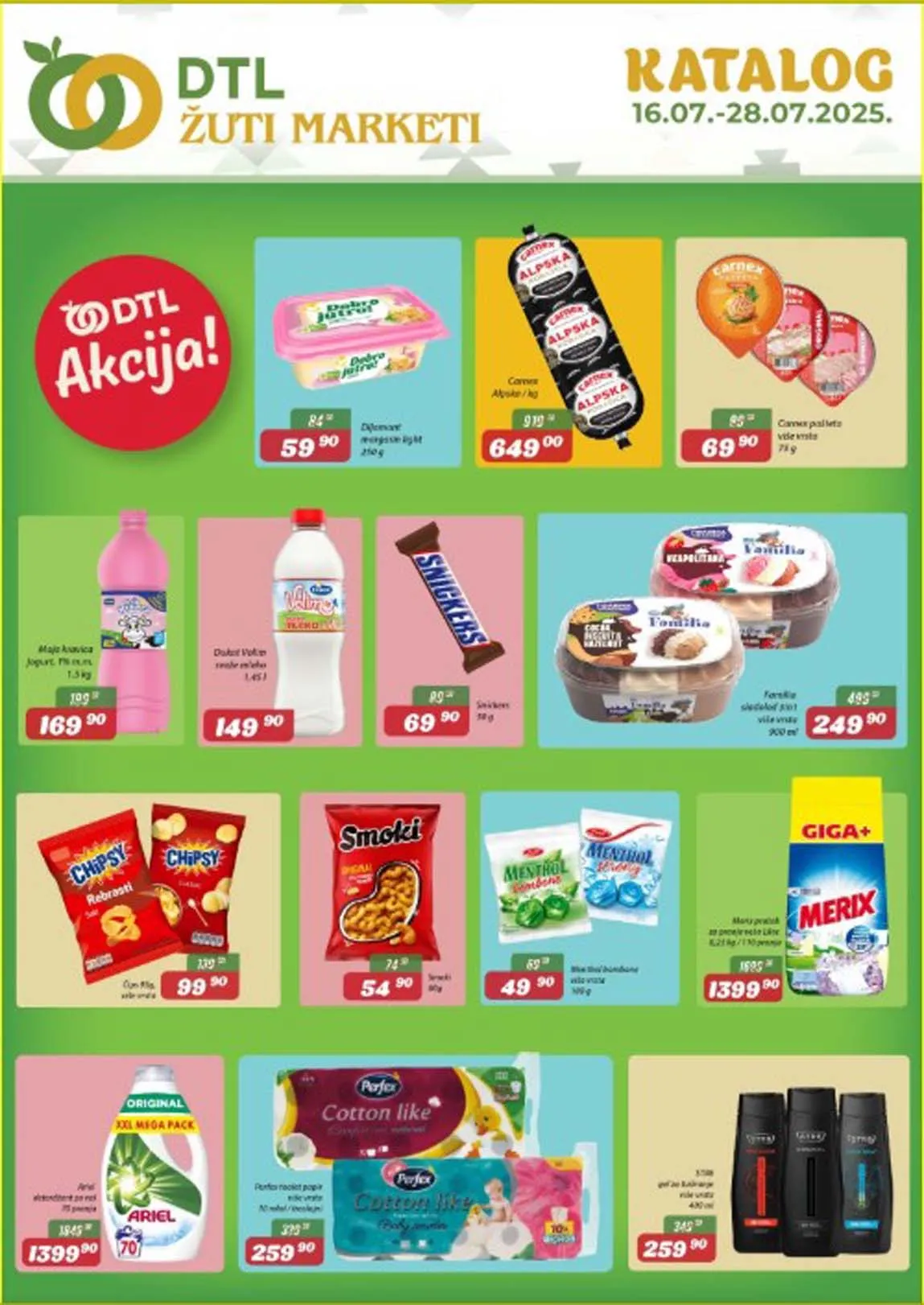 Zuti market kataloška ponuda
