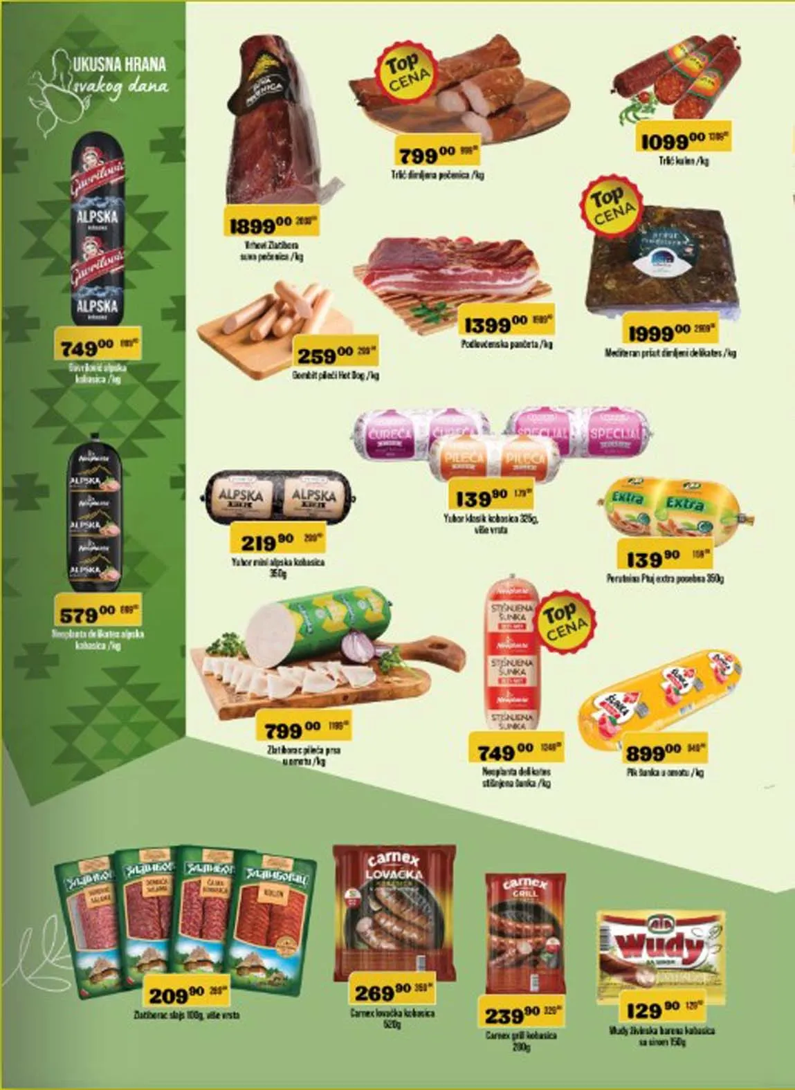 Zuti market kataloška ponuda