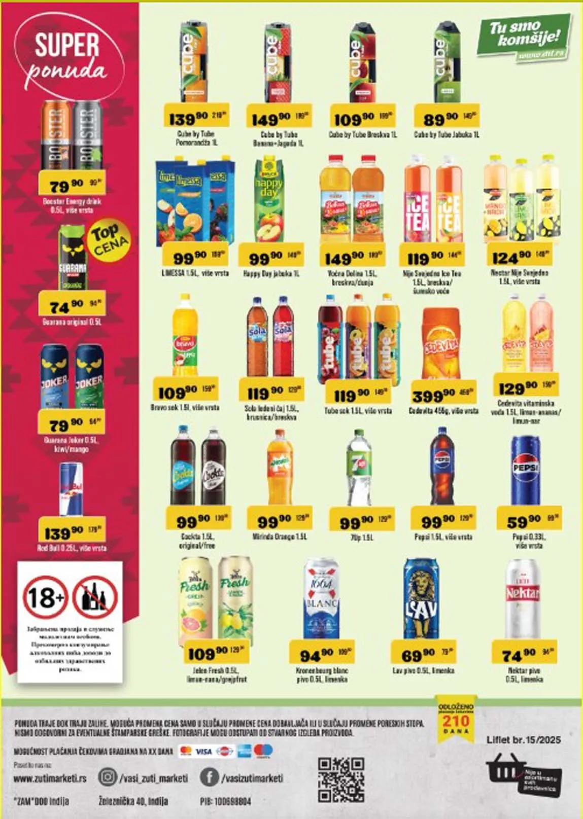 Zuti market kataloška ponuda