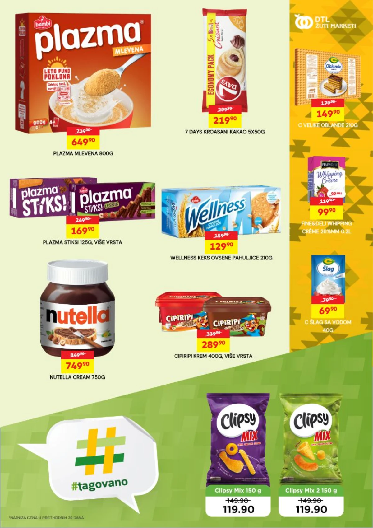 Plazma, Nutella i slatki program na akciji
