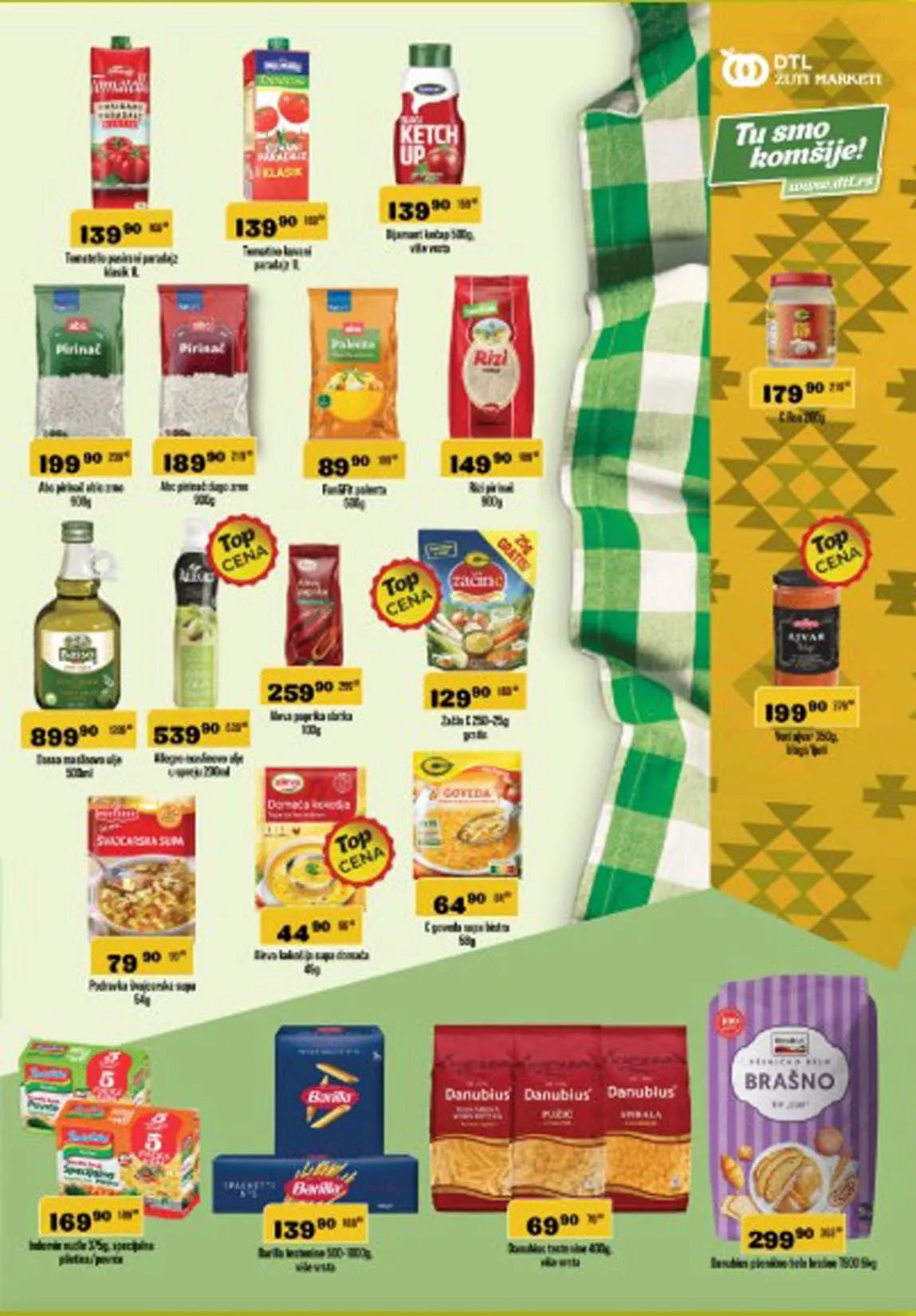 Zuti market kataloška ponuda