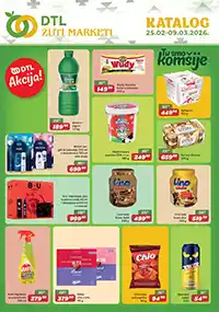 Žuti Market katalog sniženja do 9. marta 2026. – kompletna akcijska ponuda Žuti Market nova akcija i katalog sniženja do 9. marta 2026. – prehrana po sniženim cenama u Srbiji