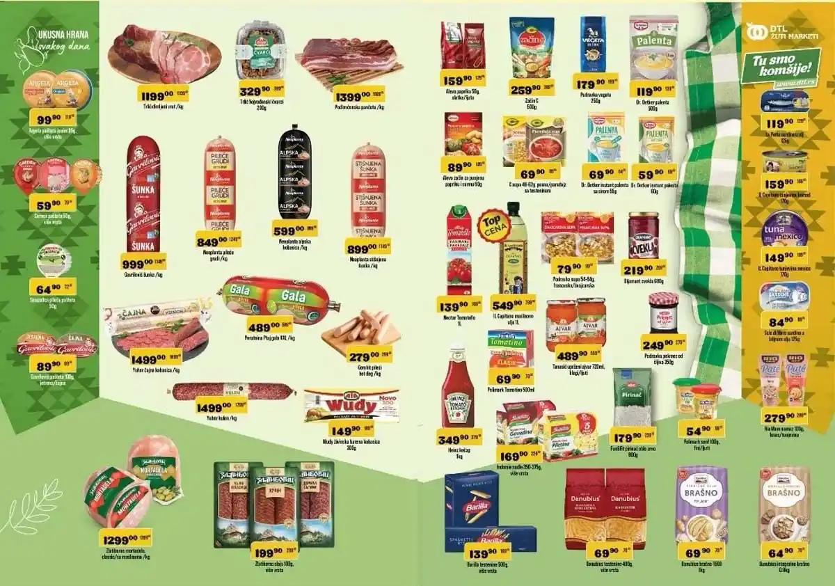 Žuti Market nova akcija i katalog sniženja do 9. marta 2026 – Strana  4 - prehrana po sniženim cenama u Srbiji