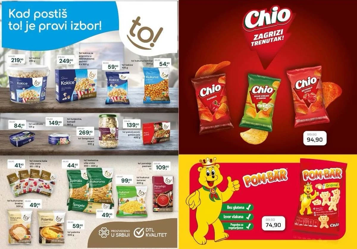 Žuti Market katalog sniženja do 06. aprila 2026 – kompletna akcijska ponuda - Strana 2 Žuti Market nova akcija i katalog sniženja do 06. aprila 2026 – Strana 2 - prehrana po sniženim cenama u Srbiji