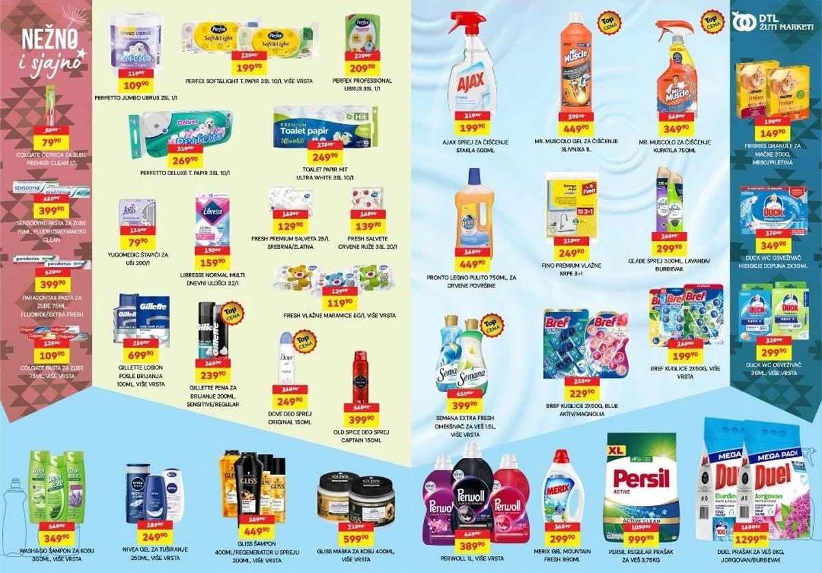 Žuti Market katalog sniženja do 06. aprila 2026 – kompletna akcijska ponuda - Strana 6 Žuti Market nova akcija i katalog sniženja do 06. aprila 2026 – Strana 6 - prehrana po sniženim cenama u Srbiji