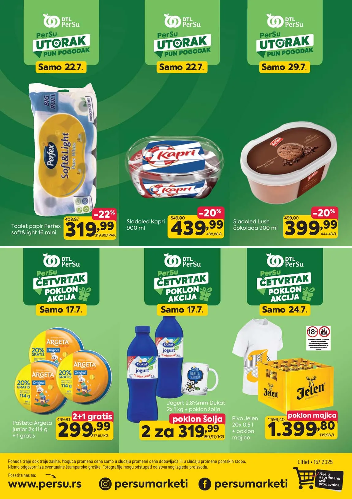 Katalog Persu sniženja