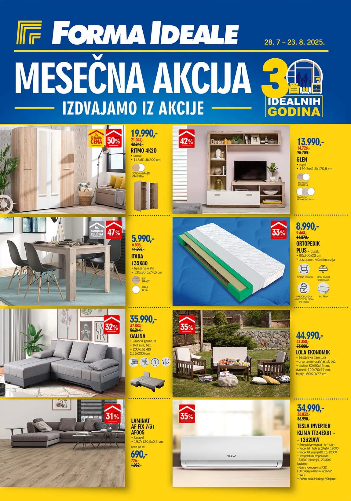 FORMA IDEALE  SNIZENJE SNIZENJA  KATALOG AKCIJA