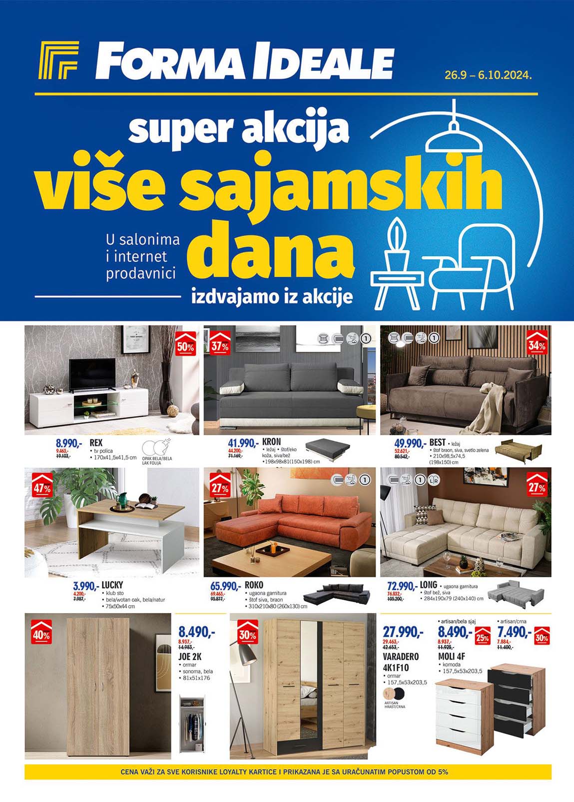 FORMA IDEALE  SNIZENJE SNIZENJA  KATALOG AKCIJA