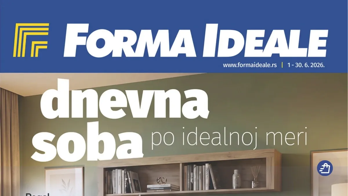 Forma Ideale dnevna soba po idealnoj meri – popusti do 52% do 30.06.2026
