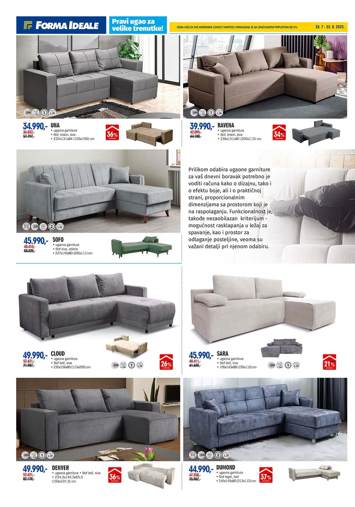 Forma IDEALE kataloška akcija