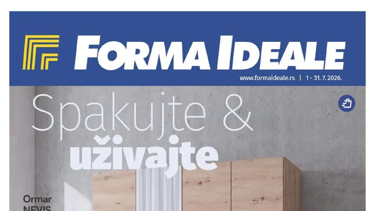 Forma Ideale katalog garderobera i ormara uz popuste do 35% do 31.07.2026.