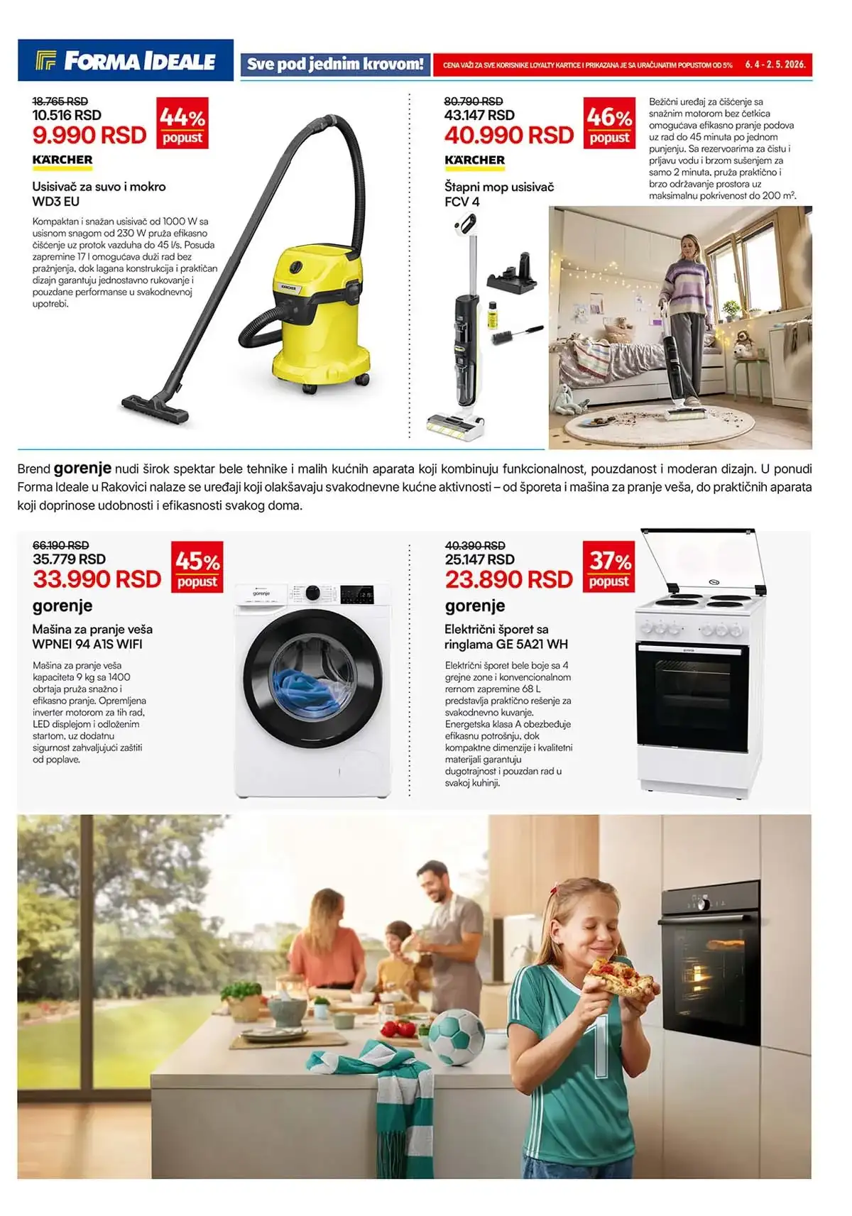 Forma Ideale Rakovica katalog strana 7 – akcija za tržište Srbije do 02.05.2026