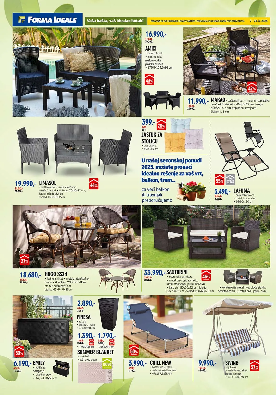 FORMA IDEALE  SNIZENJE SNIZENJA  KATALOG AKCIJA