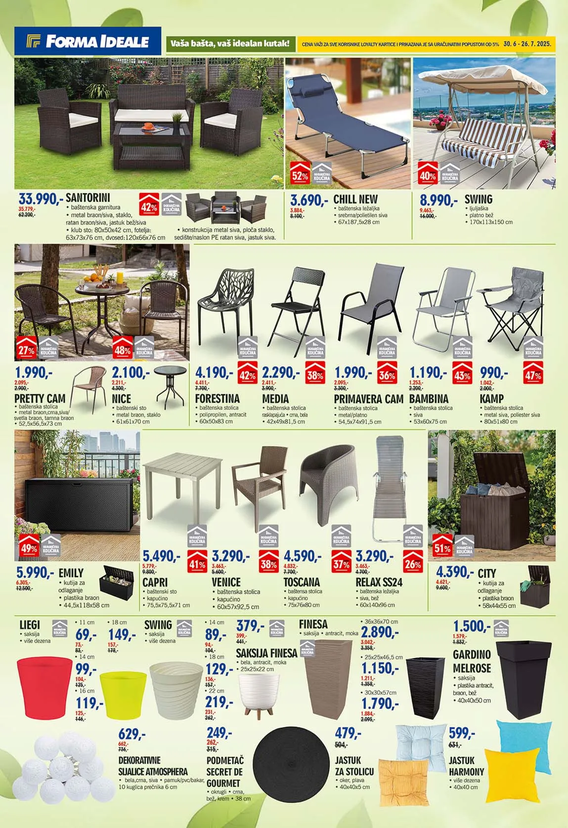 FORMA IDEALE  SNIZENJE SNIZENJA  KATALOG AKCIJA