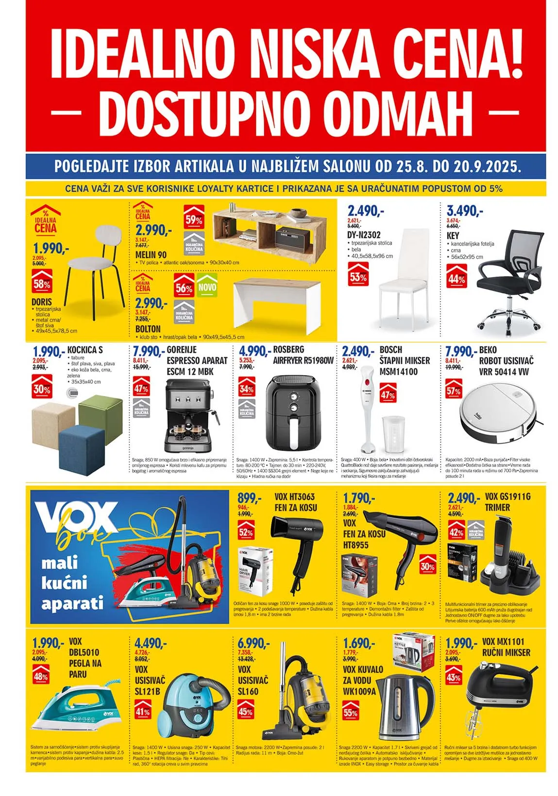 Forma ideale kataloška ponuda