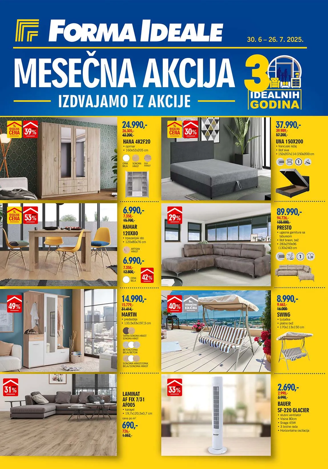 FORMA  SNIZENJA KATALOG AKCIJA