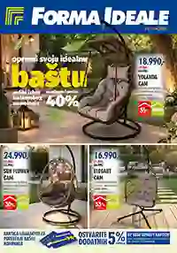 Forma Ideale akcija za baštu – katalog sa sniženjima preko 40% do 04. aprila 2026