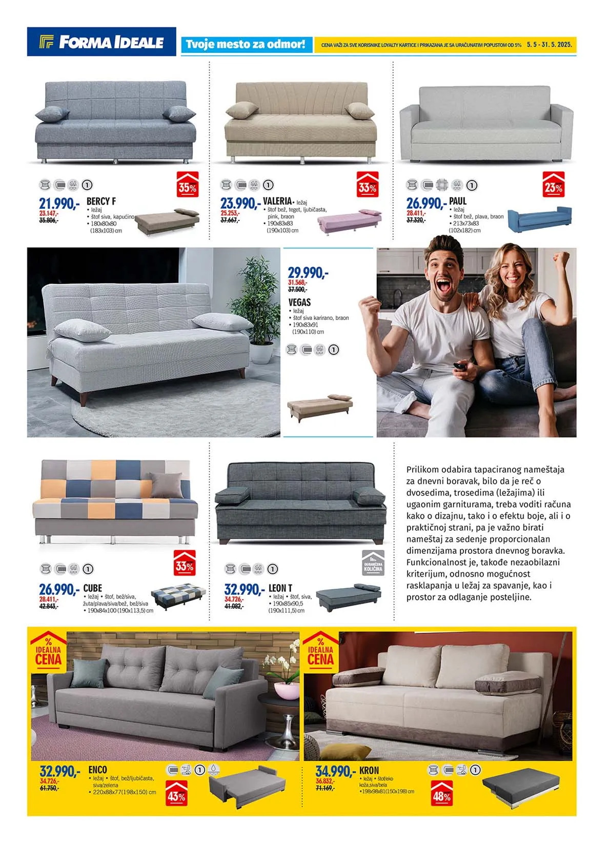 FORMA IDEALE  SNIZENJE SNIZENJA  KATALOG AKCIJA