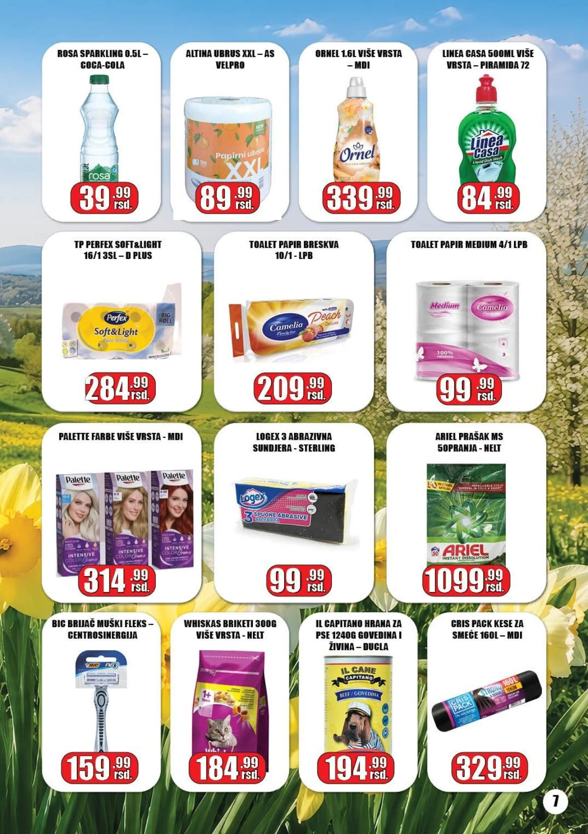 Gala Market katalog strana 5 – sredstva za domaćinstvo i kućna hemija na akciji