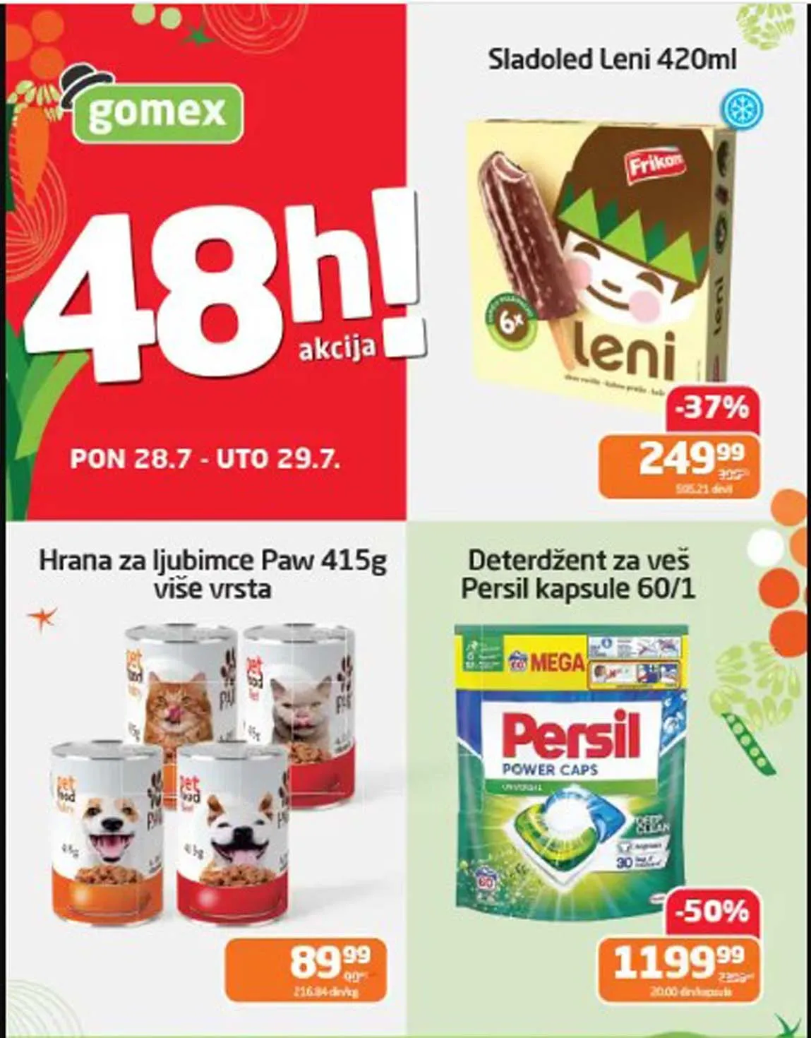 Gomex kataloška ponuda sniženja